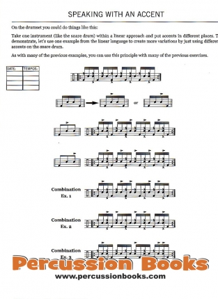 The Language of Drumming Book Sample3